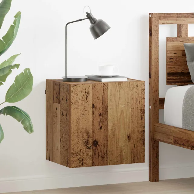 vidaXL TV Wandkast 40,5x30x40cm Oud Hout Bewerkt hout Bruin