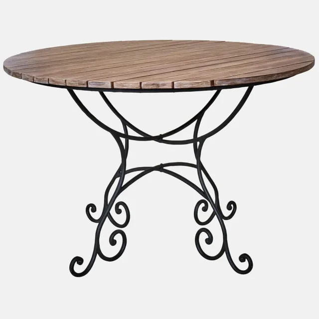 Loberon Tafel Arémont bruin/zwart