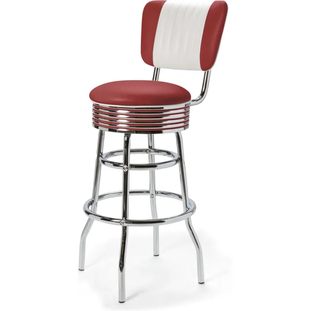 Bel Air Retro Barkruk BS-29-77CB Ruby
