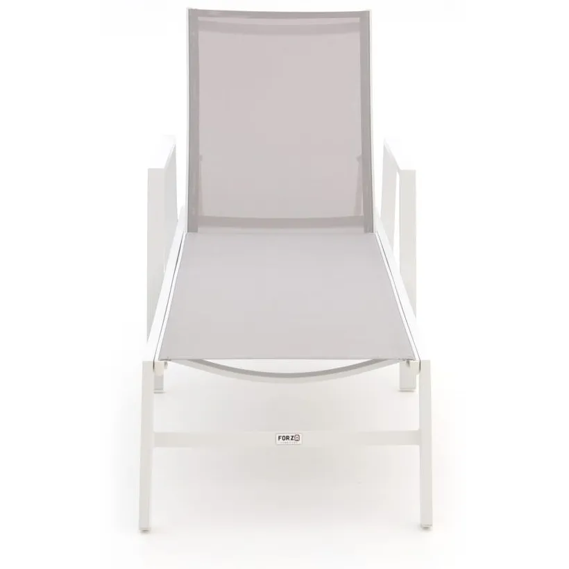 Forza Furniture Forza Sarona ligbed stapelbaar wit, foto 3