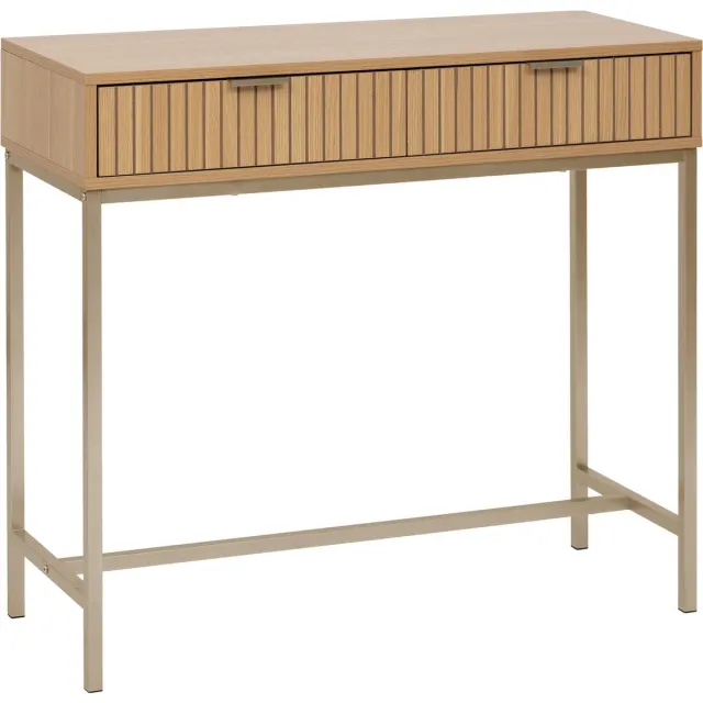5 Five Simply Smart 5Five Tasso Consoletafel - 81x35x90cm - Beige