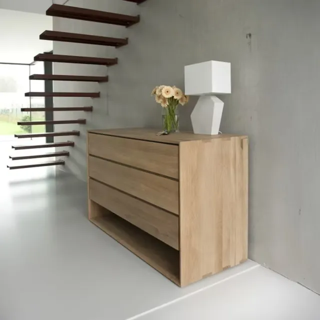 Ethnicraft Nordic ladekast geolied eikenhout, foto 2