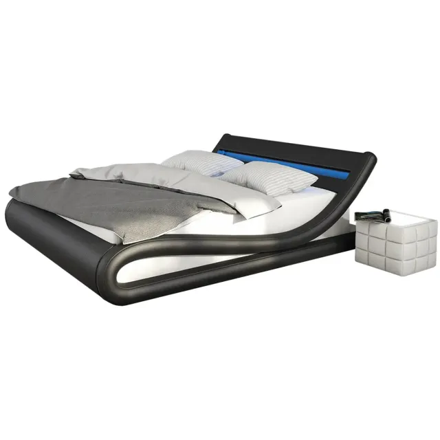 bed Juan zwart Wit | Zwart