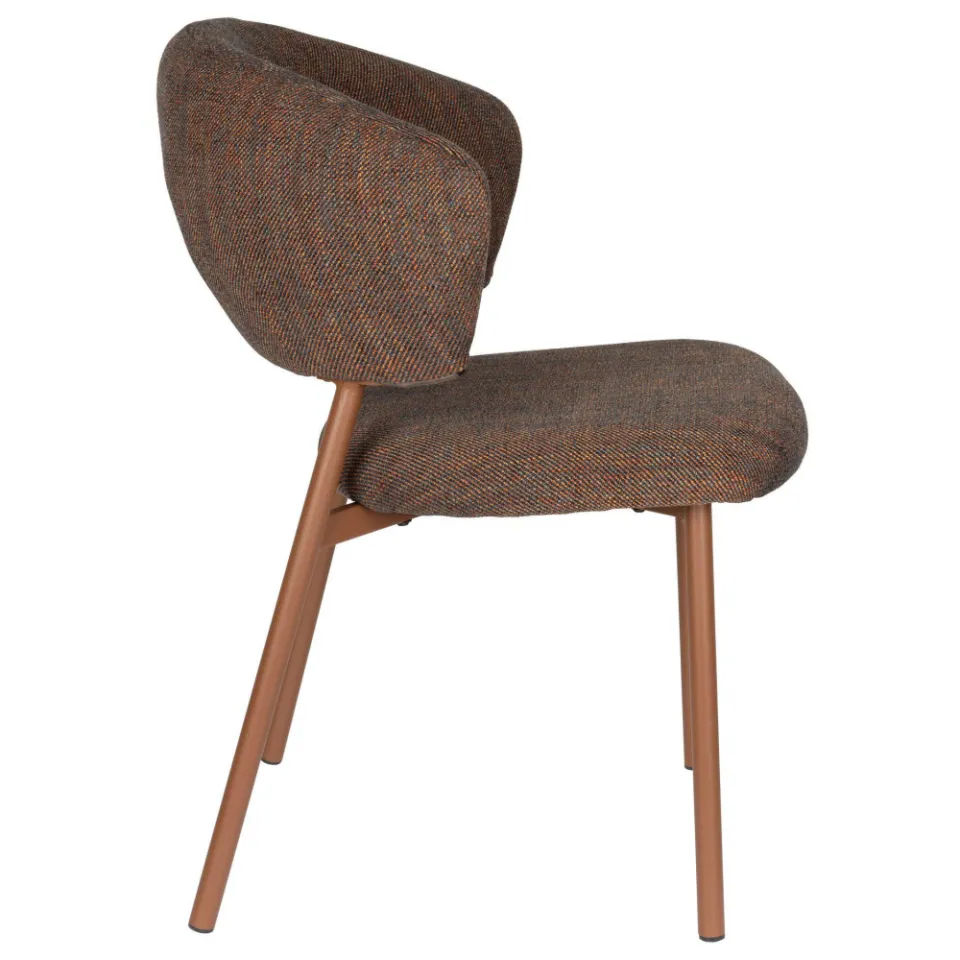 Housecraft Living Jasmine eetkamerstoel bruin, foto 4