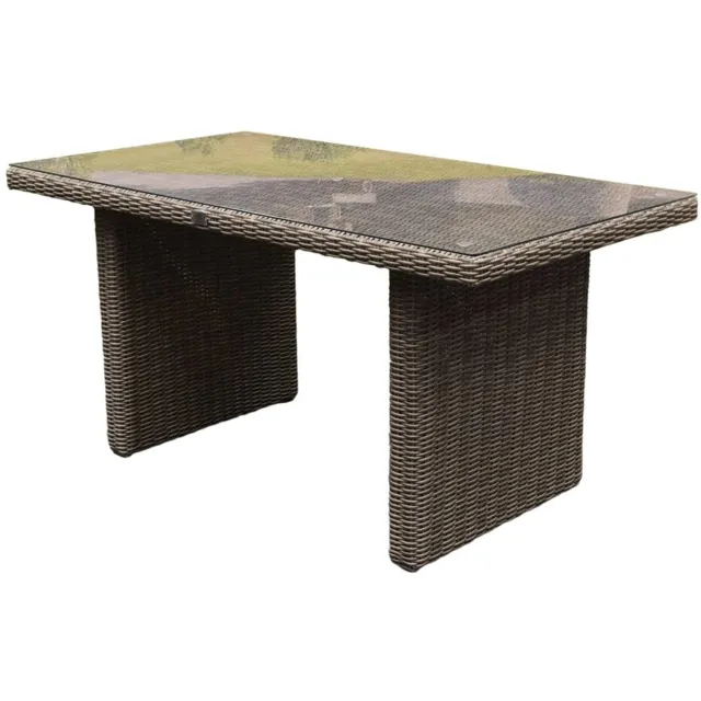AVH-Collectie Ibiza lounge-diningtafel 120x80xH70 cm soft bruin Bruin / Terre