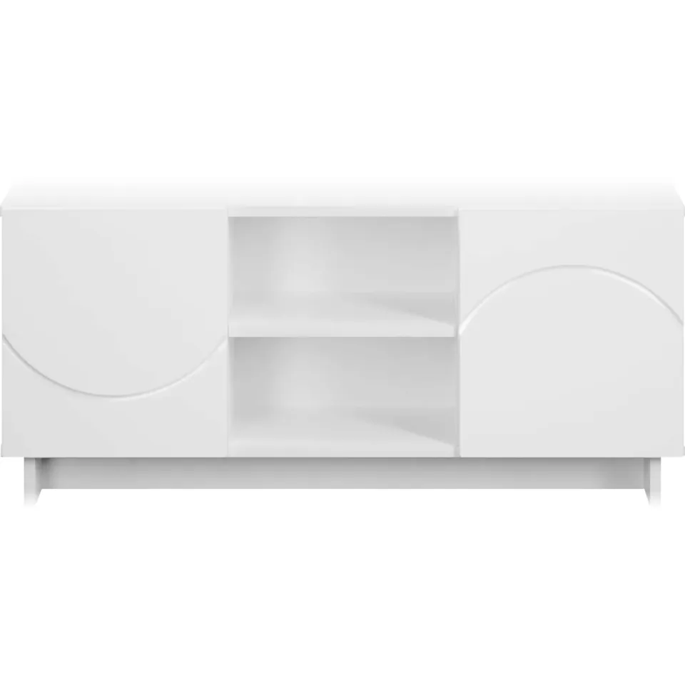 vidaXL TV-standaard 90 x 34,5 x 40 cm Wit Bewerkt hout, foto 3