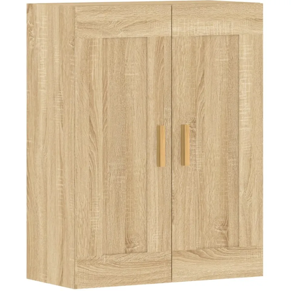 vidaXL Hangkasten 2 st bewerkt hout sonoma eikenkleurig, foto 4