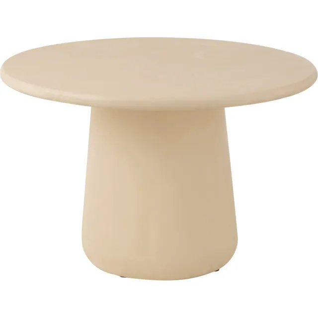 J-Line tafel Ram - hout - beige Wit