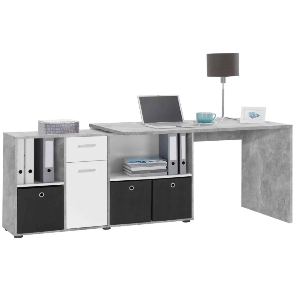 Bureau Apollo Beton grijs, foto 3