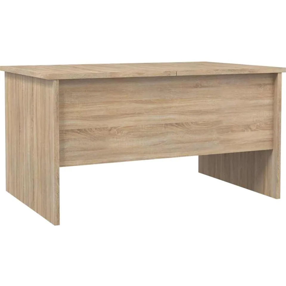 vidaXL Salontafel 80x50x42,5 cm bewerkt hout sonoma eikenkleurig, foto 4