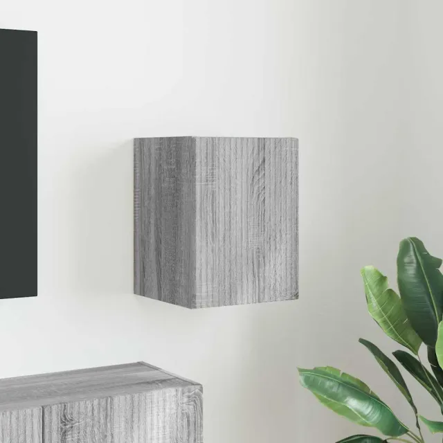 vidaXL TV Wandkast 30 x 31 x 40 cm Grijs Sonoma Bewerkt hout, foto 2