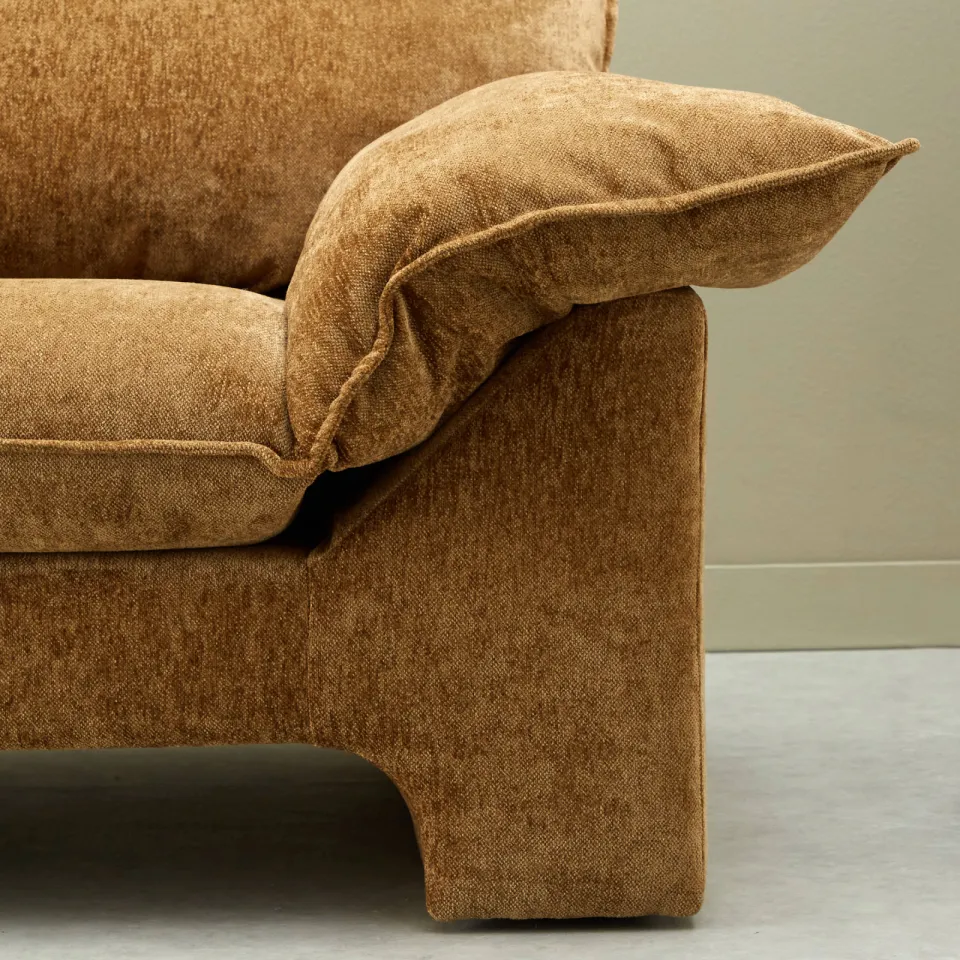 NOUS Living Woodstock loveseat cognac, foto 5