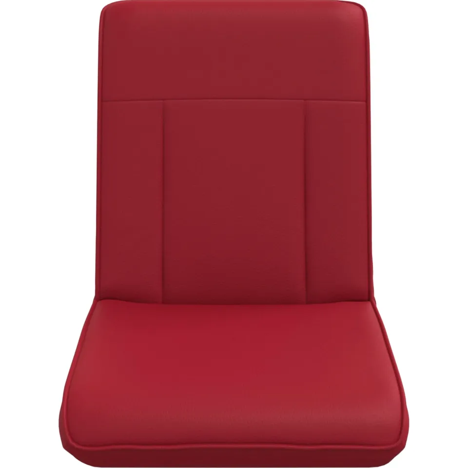 vidaXL Verstelbare vlo stoelen Wijnrood Kunstleer, foto 4