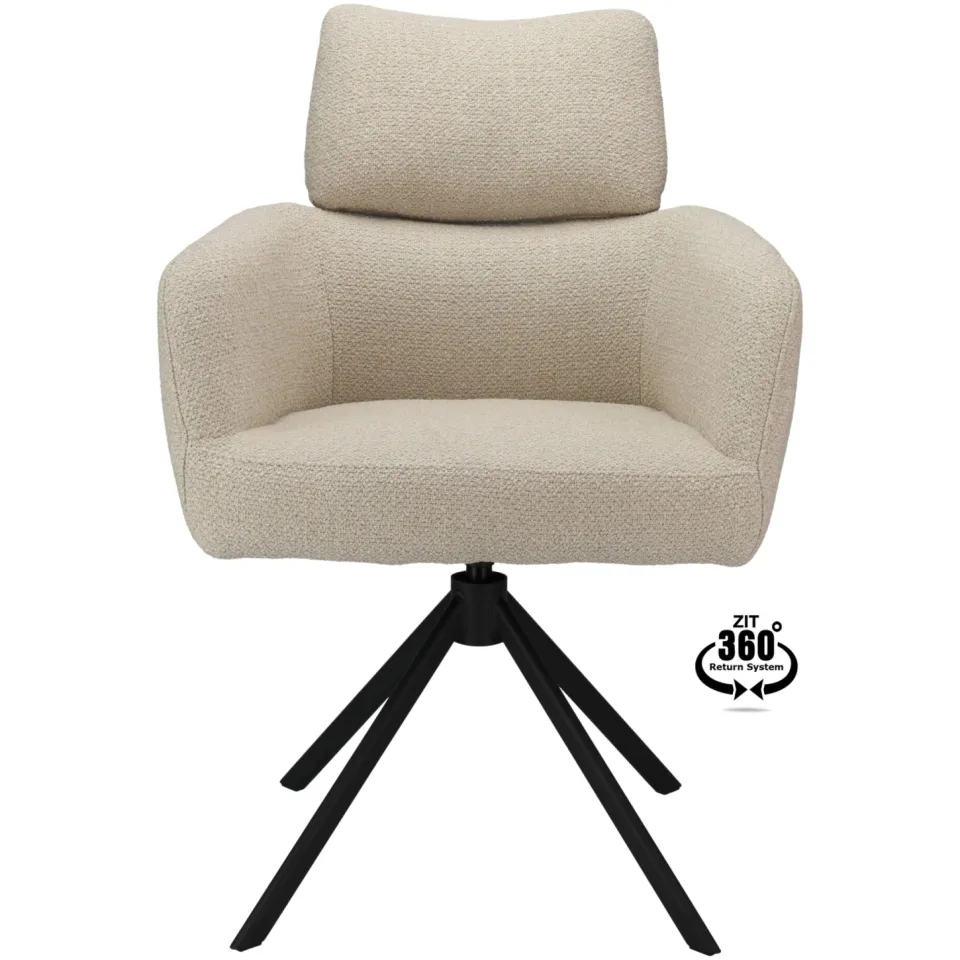 Wehkamp Home armstoel Isa naturel Natural