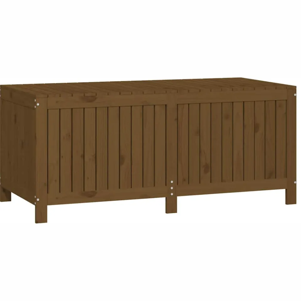 vidaXL Tuinbox 147x68x64 cm massief grenenhout honingbruin bruin, foto 4