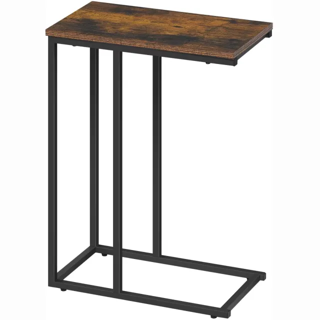 UrbanSelect Bijzettafel - Tafel - 45 x 25 x 63.5 cm - Hout - Bruin