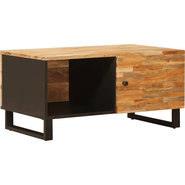 vidaXL Salontafel Bruin 80 x 50 x 40 cm Massief Mango Hout
