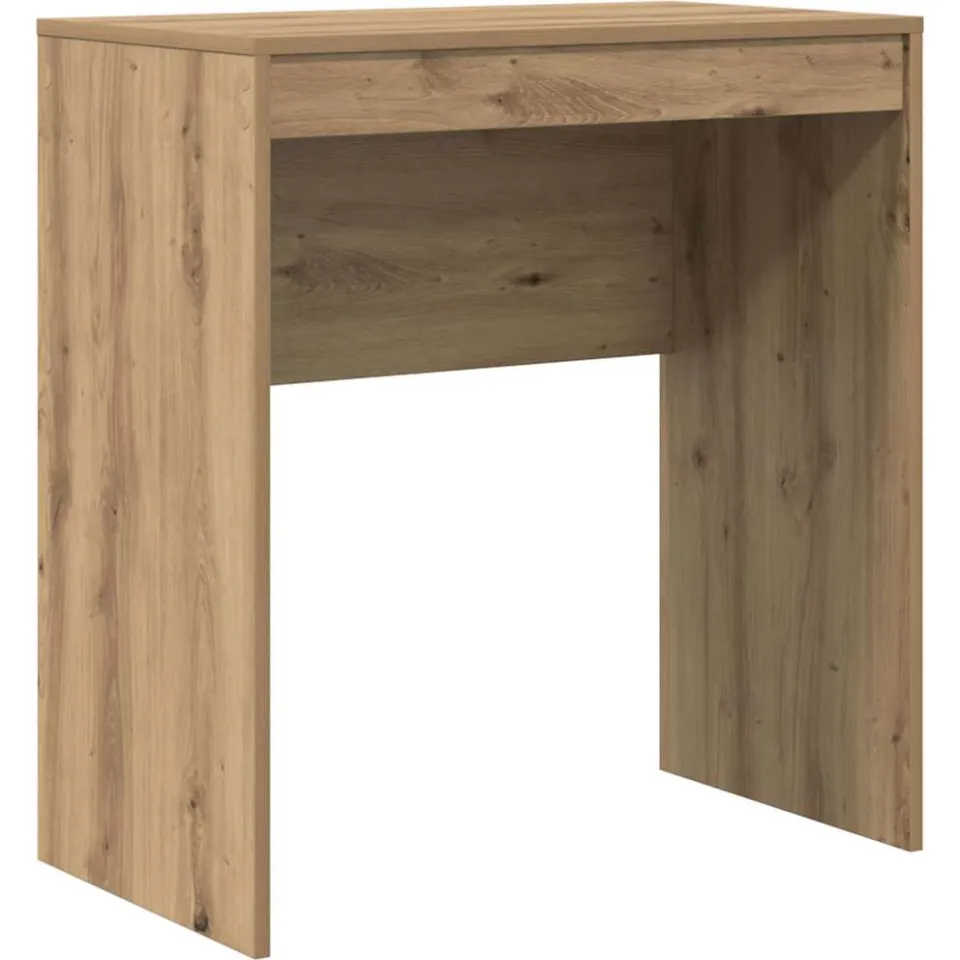 vidaXL Bureau Artisan Eiken 70 x 40 x 76 cm Bruin