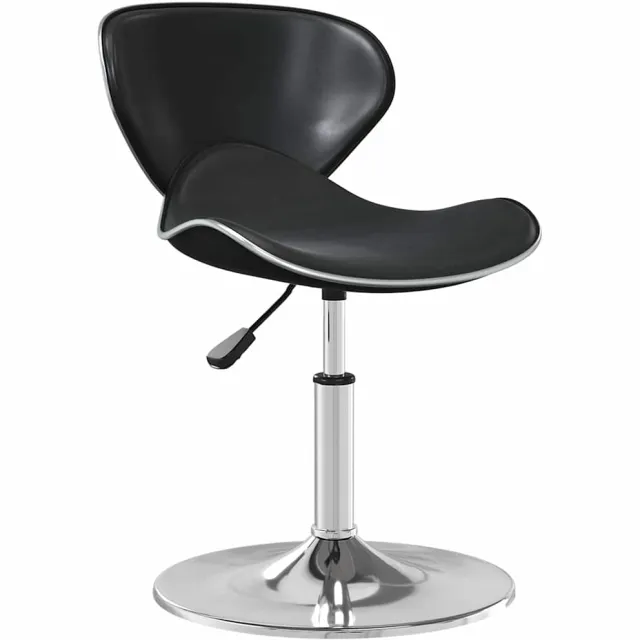 vidaXL Eetkamerstoel kunstleer zwart, foto 2