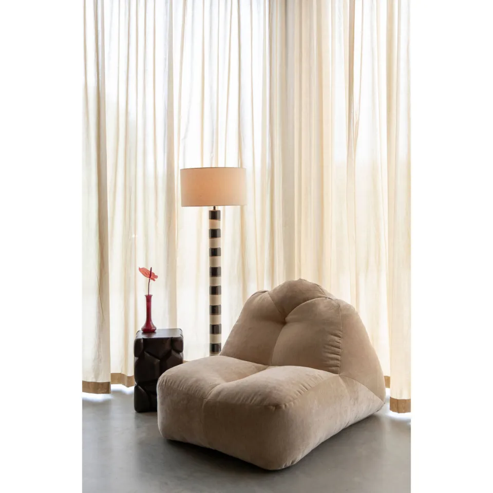 Dutchbone Tombag Fauteuil Beige, foto 3