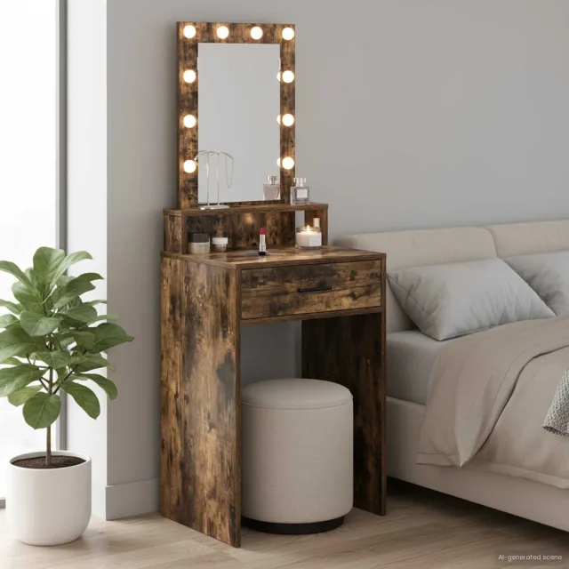 vidaXL Plafondtafel Bruin 50 x 41 x 140 cm Bewerkt hout, foto 2