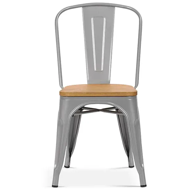 eetkamerstoel Ezra lichtgrijs grijs, foto 2