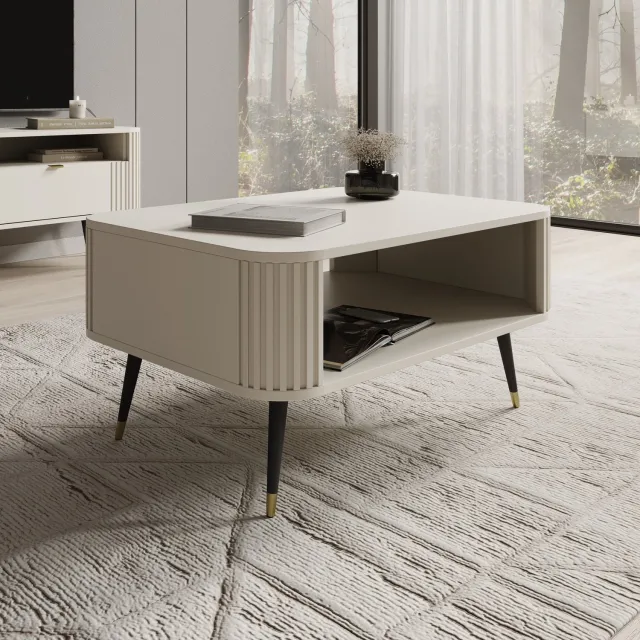 MEUBELLA Oahu - Salontafel - Beige