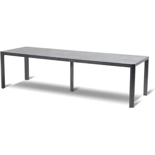 Hartman Lille Kunststof Tuintafel 278x100 cm - Xerix Antraciet