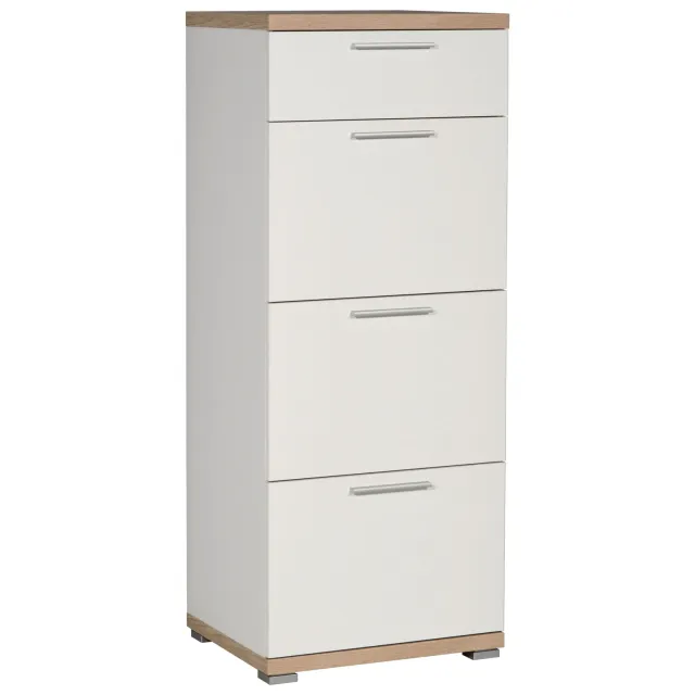 dressoir Bastia 4-laden wit