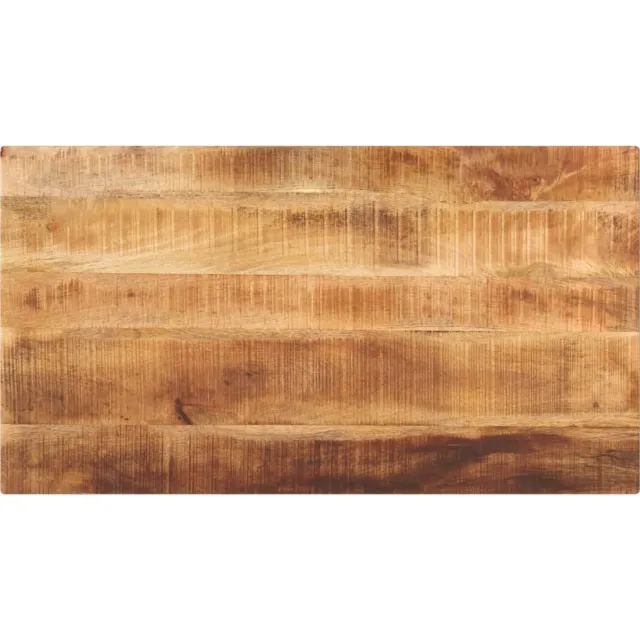 vidaXL Tafelblad rechthoekig 100x50x2,5 cm massief ruw mangohout Bruin