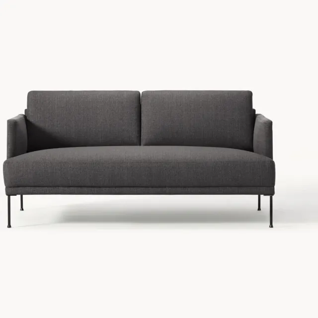 Westwing Collection Bank Fluente (2-zits) antraciet