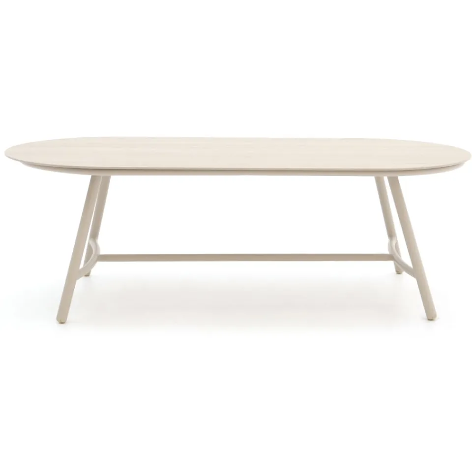 Bellagio tuinmeubelen Bellagio Bondeno lounge tuintafel 130x60x42cm bruin, foto 3