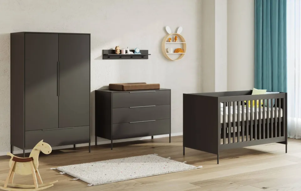 Born Lucky Meegroei Babykamer Lissabon Chocolate 3-Delig, foto 7