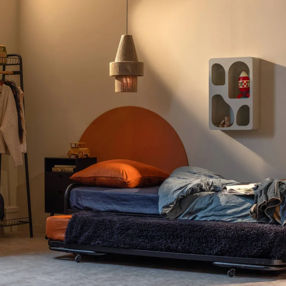 WOOOD Lucy onderschuifbed zwart, foto 3