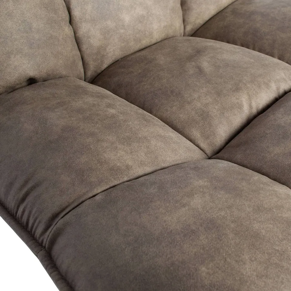WOOOD Jouke Draaifauteuil - Polyester - Zand - 97x70x85, foto 7