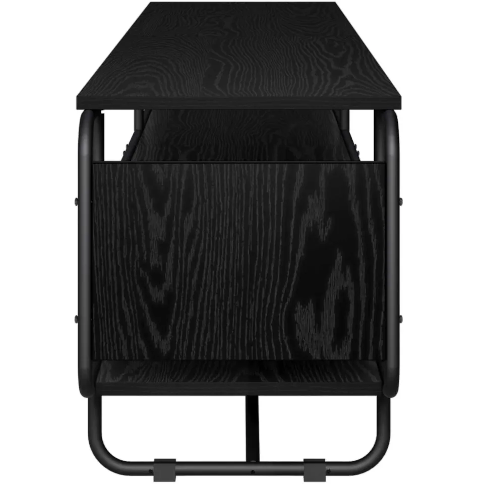 vidaXL TV-standaard 180 x 36 x 45 cm Zwart eiken Bewerkt hout, foto 4