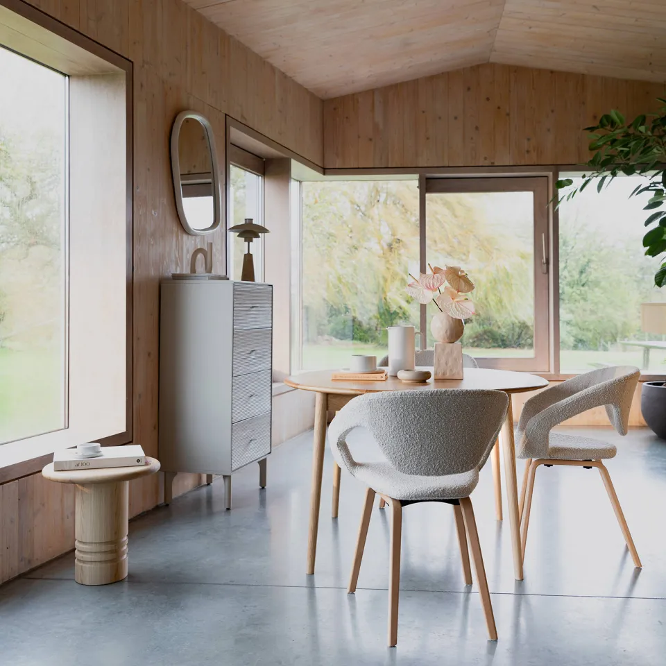 Zuiver eetkamertafel Twist naturel, foto 4