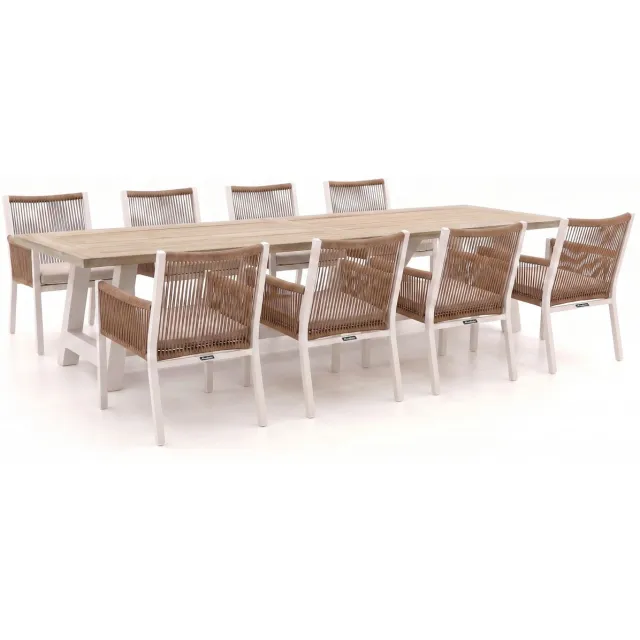 Manifesto Furniture Manifesto Rivola/Bresimo 330cm dining tuinset 9-delig