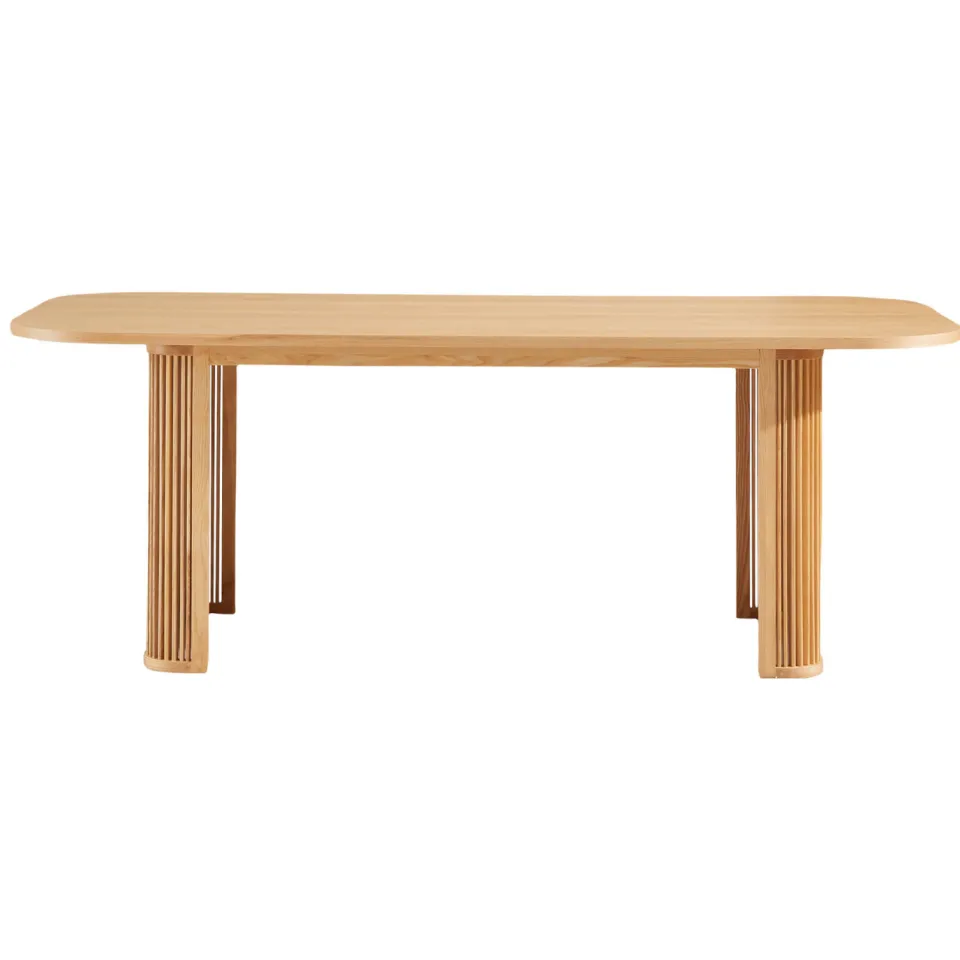 NOUS Living eetkamertafel Capana (90x210 cm) naturel, foto 5