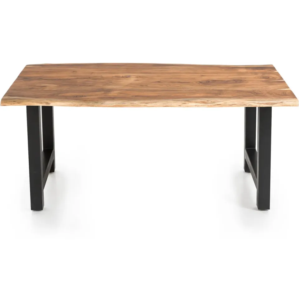 Eetkamertafel Diego Acacia bruin, foto 4