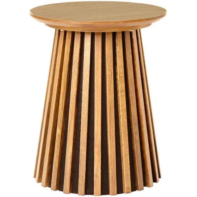 House Nordic Sidetable Osaka - Ø40x50cm - Eikenfineer - Naturel