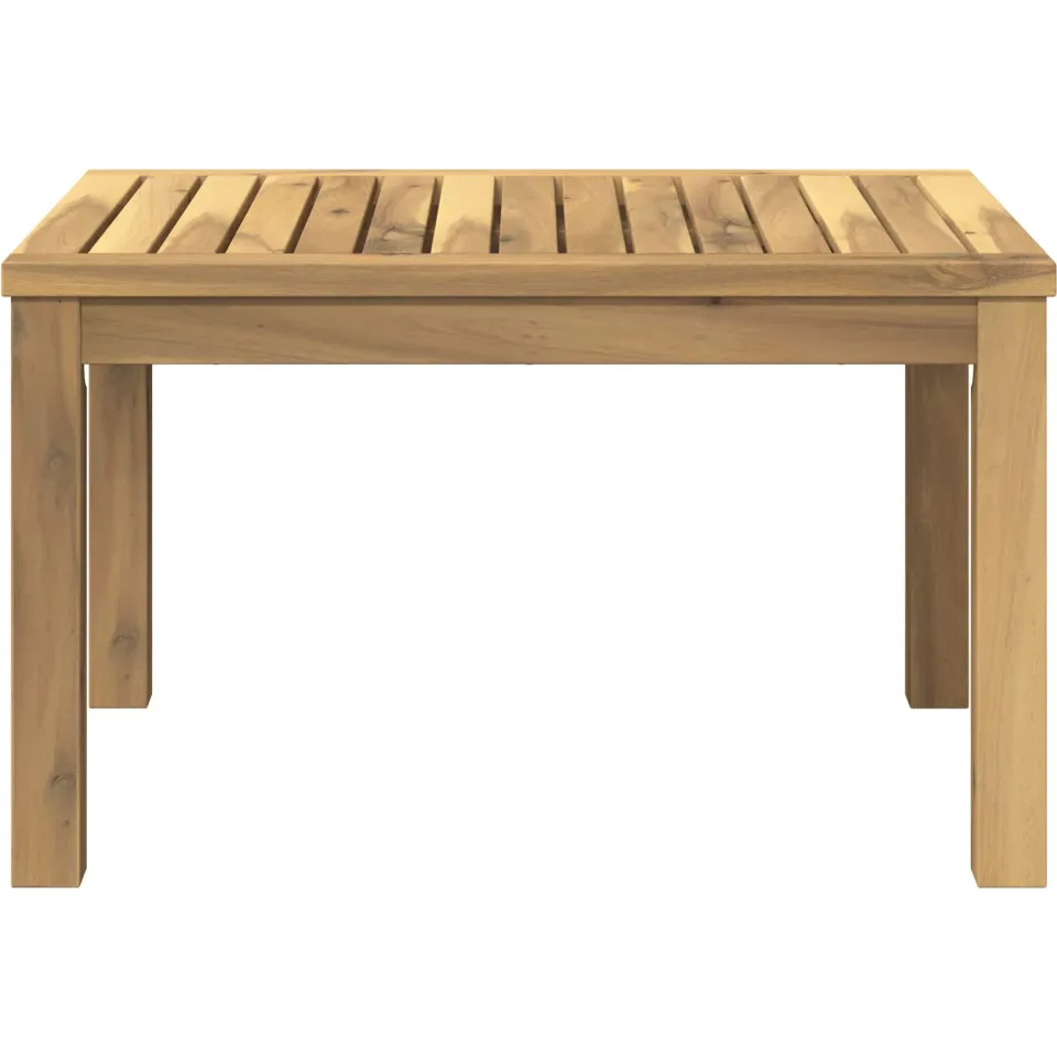 vidaXL Salontafel LAREN Witgewassen 49 x 60,5 x 36 cm Bruin