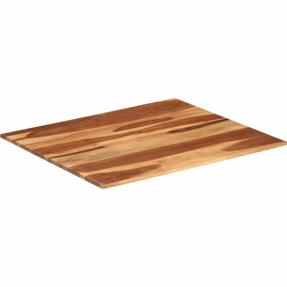 vidaXL Tafelblad 15-16 mm 70x80 cm massief acaciahout Bruin