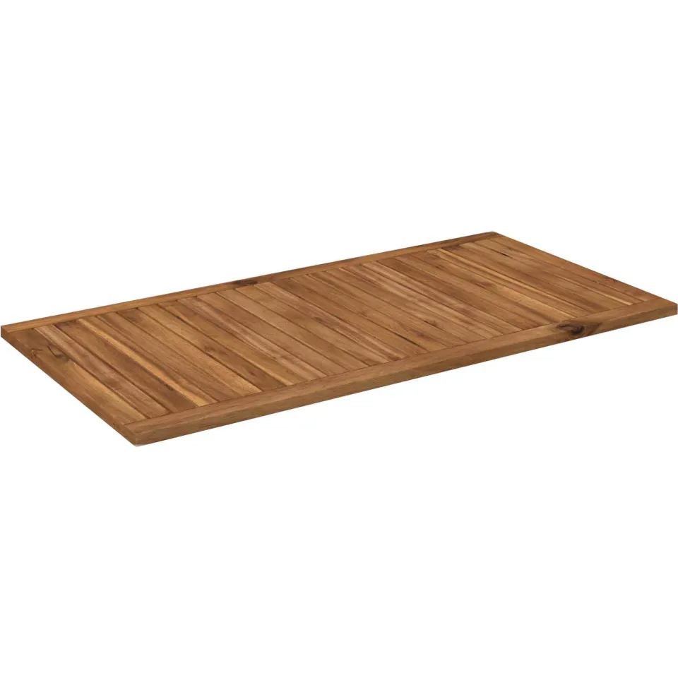 vidaXL Tafelblad LAREN 108,5 x 55 x 2 cm Rechthoekig Bruin