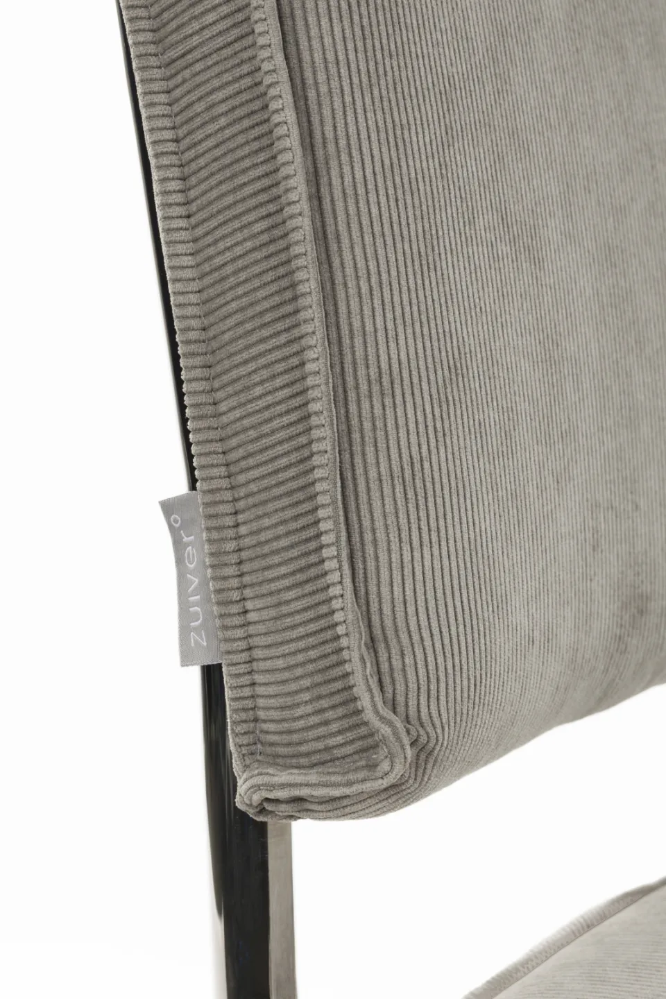 Zuiver Ridge Rib eetkamerstoel licht grijs, foto 6