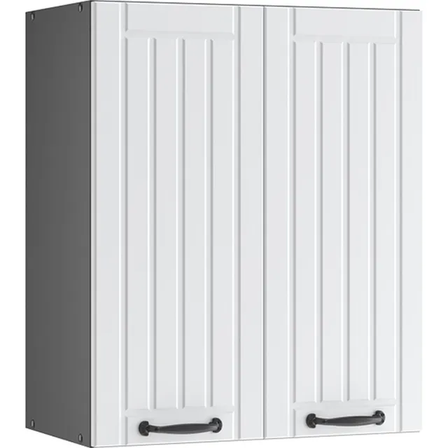 Vicco Fame-Line Hangkast – 60 cm Wit Landhuis Wit landelijk/Antraciet