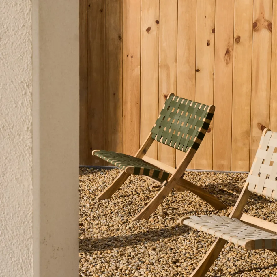 Kave Home Chabeli fauteuil crème, foto 3