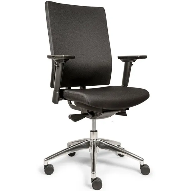 Junna Bureaustoel Junna Business Comfort voor kleine mensen - (N)EN-1335 Zwart