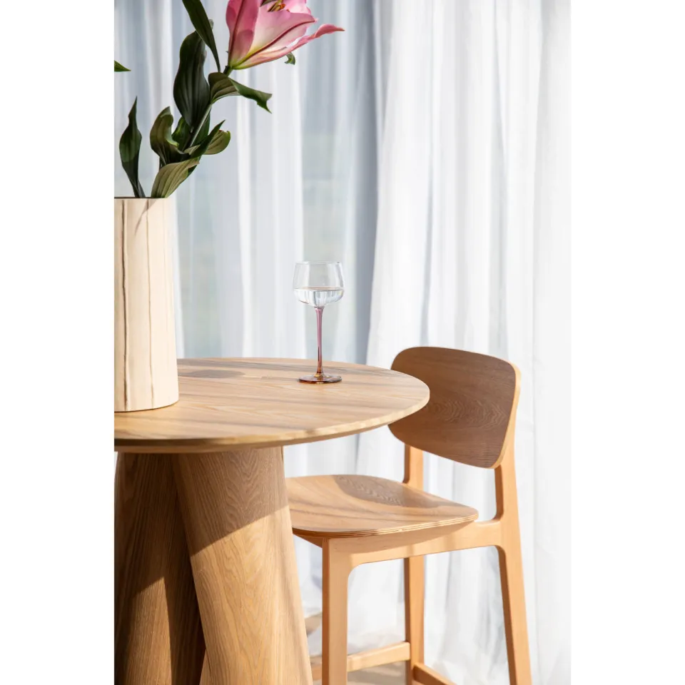 Zuiver Fleur barkruk naturel, foto 6