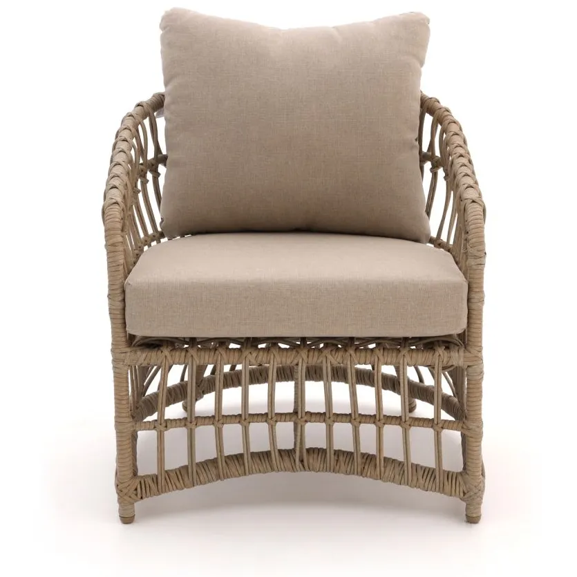 Intenso Furniture Intenso Cameri/Tusa stoel-bank loungeset 6-delig taupe, foto 3